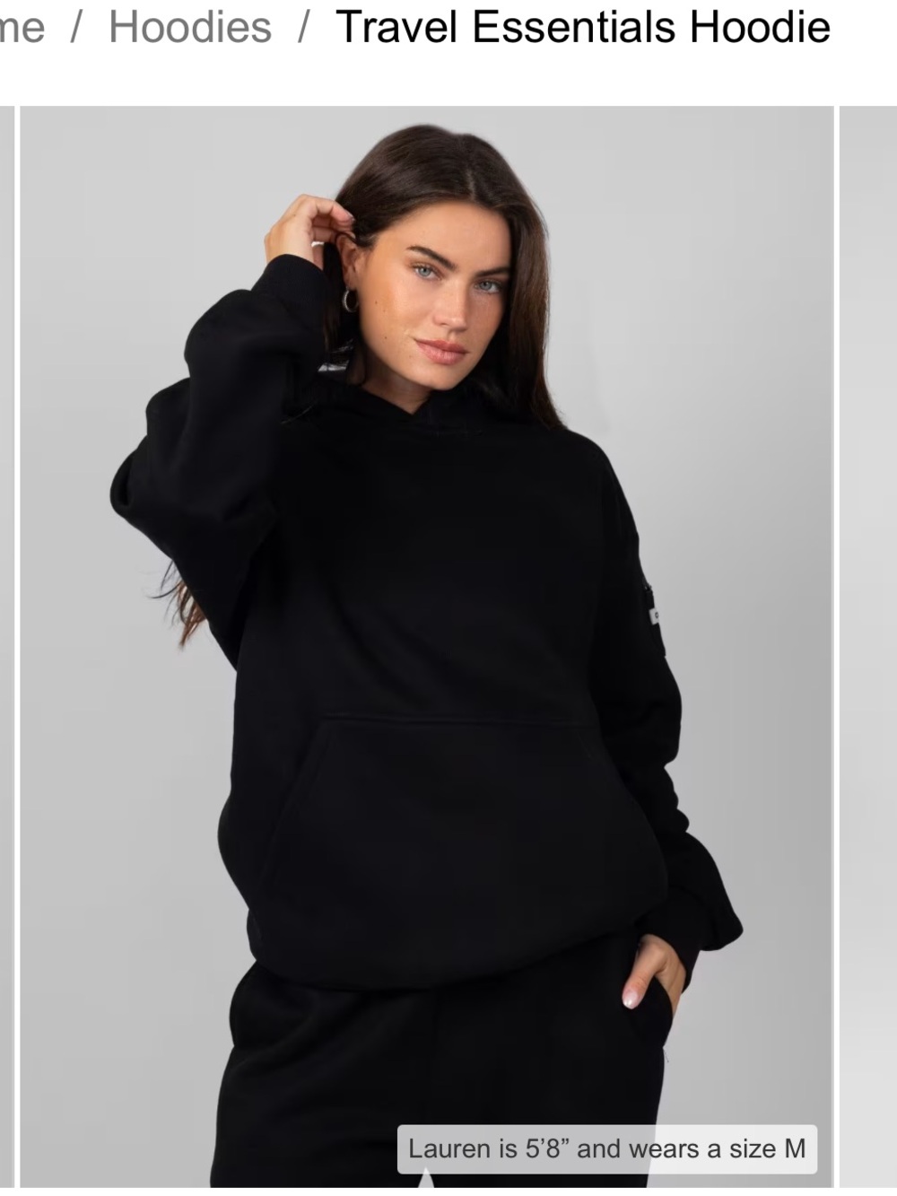 Everyday Pullover Hoodie - Black
